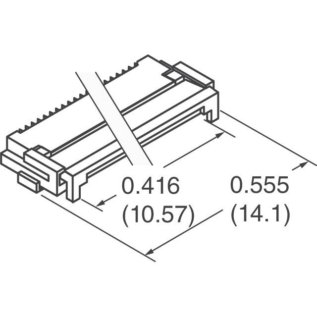 FH12-20S-0.5SH(55) Hirose Electric Co Ltd  FFC FPC (Flat Flexible) Steckverbinderbaugruppen